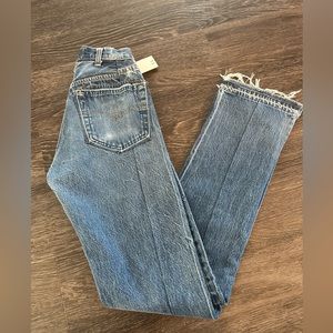 EB denim vintage unraveled